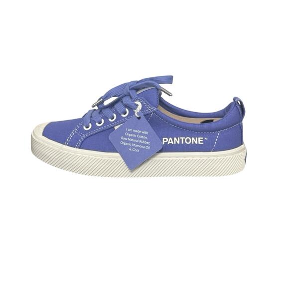 NIB! Cariuma OCA Low Pantone Very Peri Canvas Contrast Thread Sneaker - Size 7 - Picture 5 of 10